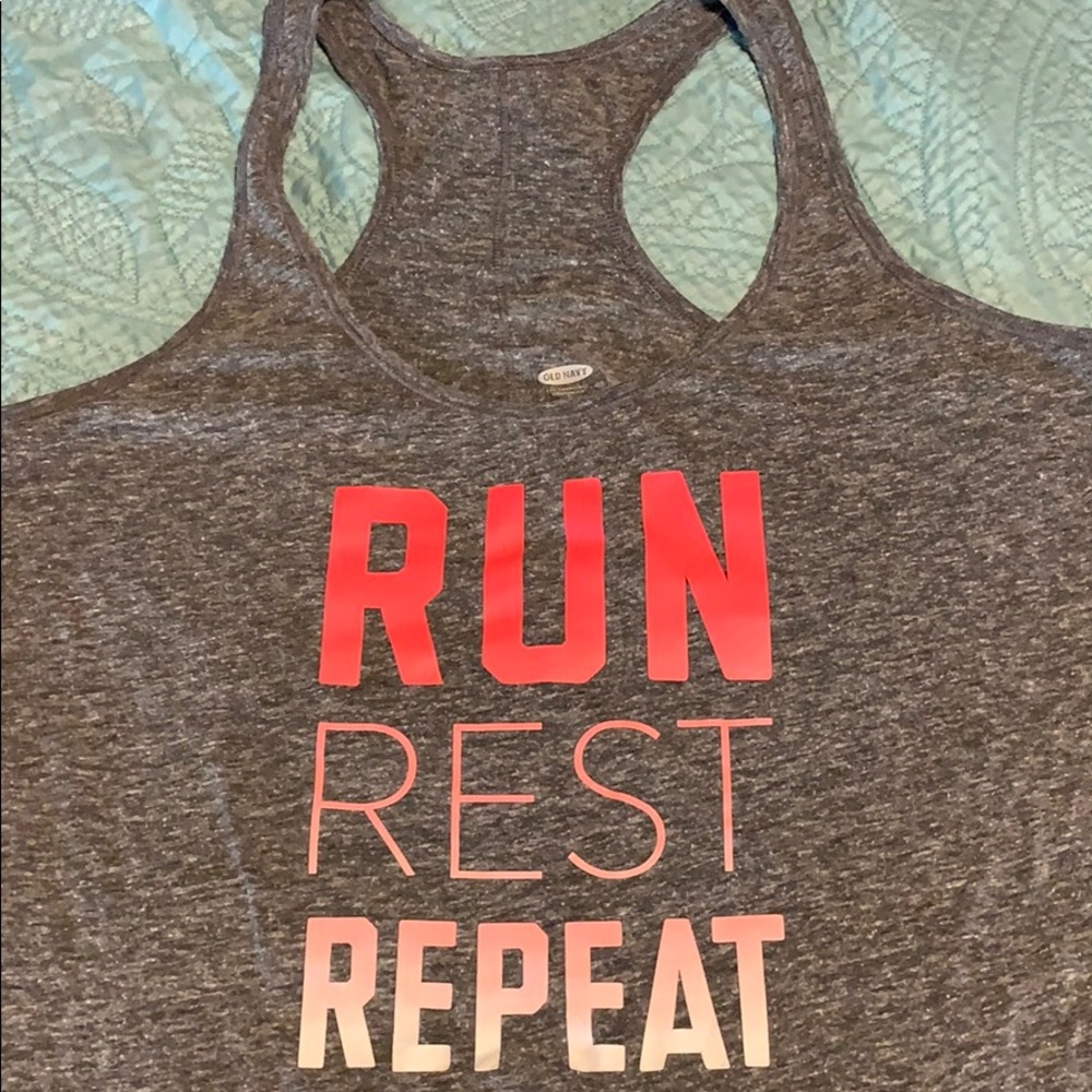 🌻“Run Rest Repeat” Active Tank🌻 - Picture 3 of 5